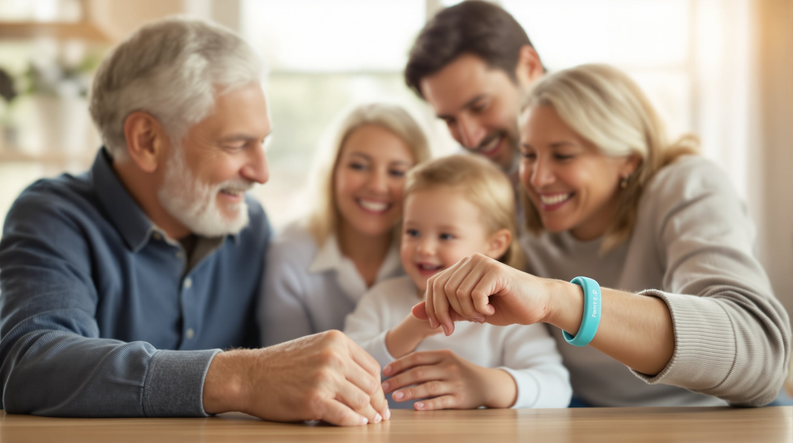 Familia multigeneracional con ProteQ